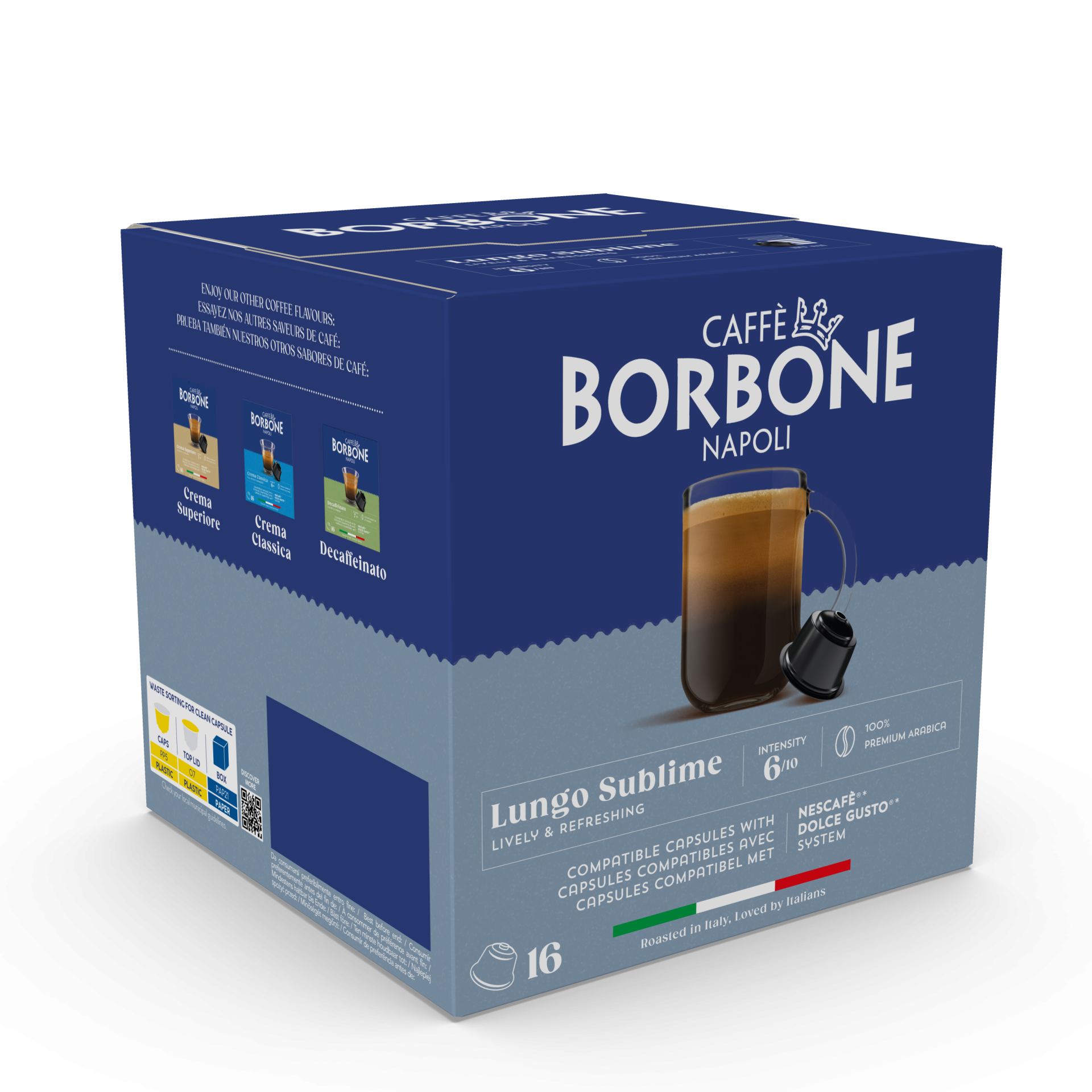 Borbone Nescafè Dolce Gusto® LUNGO SUBLIME 16er Pack