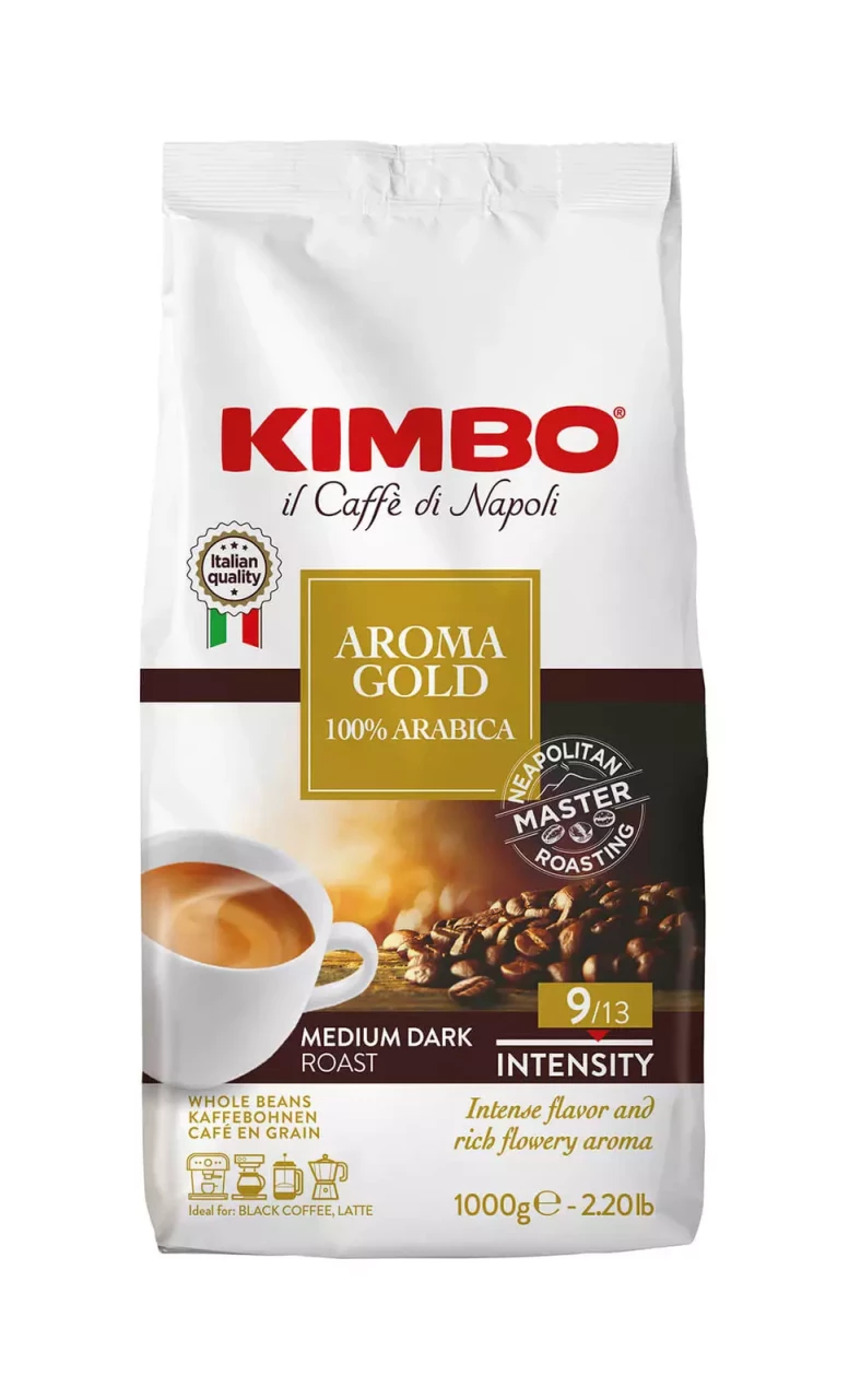KIMBO Aroma Gold 100% Arabica Bohnen 1 Kg