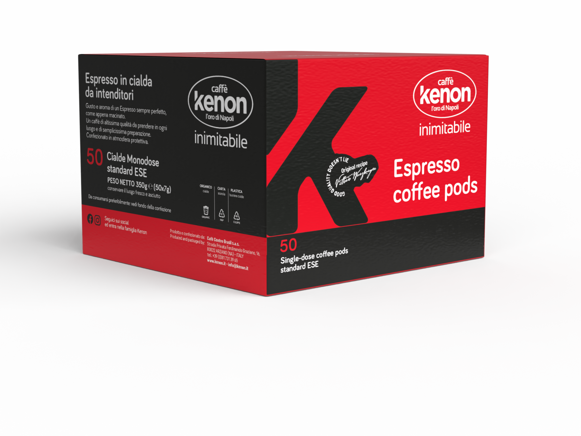 Kenon Espresso Coffee Pads 50 Stk.