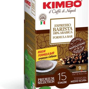 KIMBO Pads Espresso Barista 100% Arabica – 15er Pack