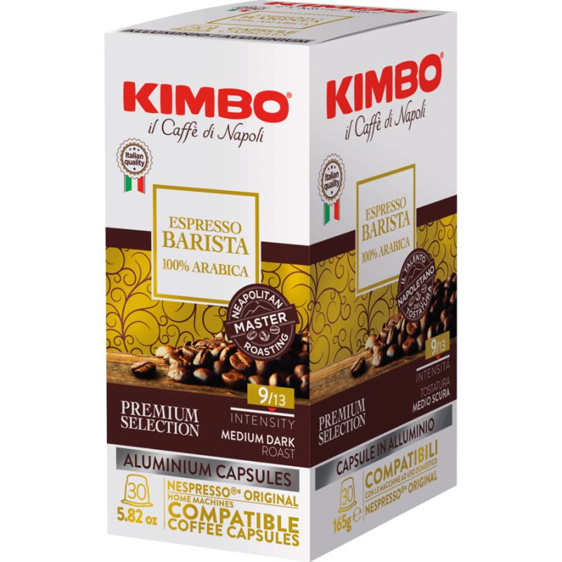KIMBO Barista 100% Arabica Alu Nespresso® kompatibel* - 30er Pack
