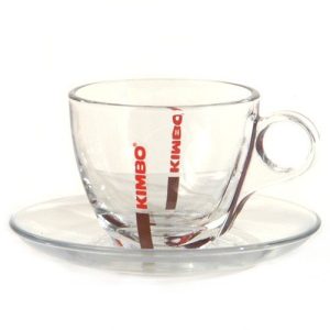 Kimbo Cappuccino Glastassen – 6 Stk