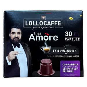 Lollo Caffé Linea Amore TRAVOLGENTE Nespresso® komp.* Kapseln 30 Stk.