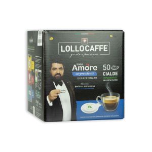 Lollo Caffè linea Amore SORPRENDENTE Decaffeinato Pads 50 Stk.