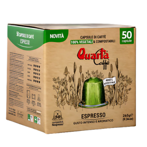 Quarta Caffè Espresso Nespresso® kompatibel* – 50er Pack