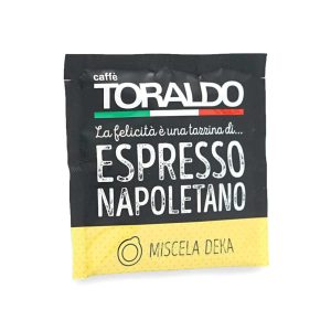 Caffè Toraldo Miscela Dek koffeinfrei Pads 50