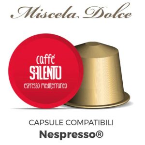 Caffè Salento Espresso Mediterraneo Dolce Nespresso®️ kompatibel